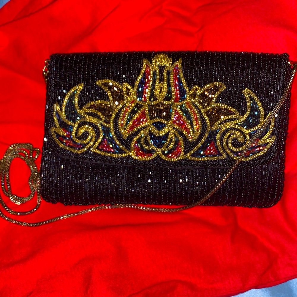 Beaded purse